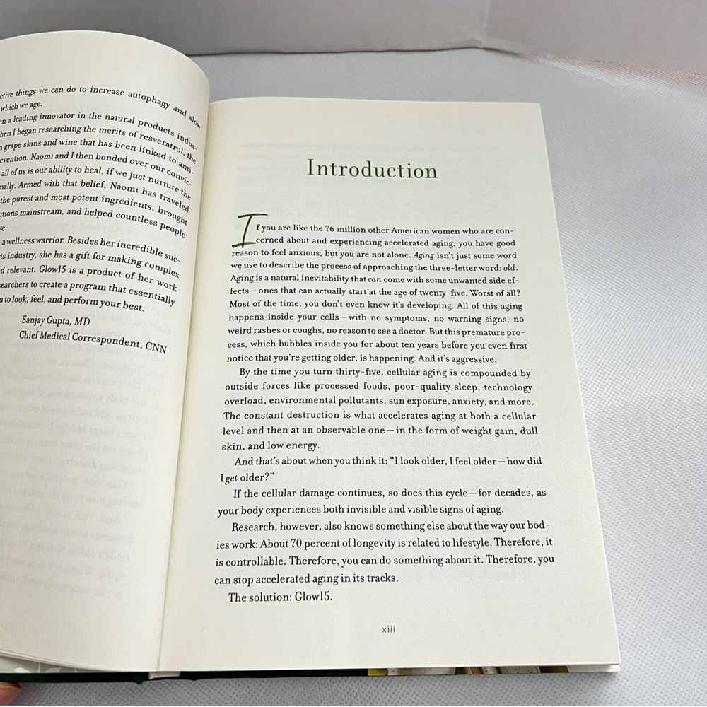 Glow15 - by Naomi Whittel Hardcover Book The New York Times Best Seller - Picture 12 of 13